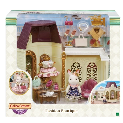 Calico Critters Fashion Boutique, Dollhouse Playset With Figure And Fashion Accessories - Image 4