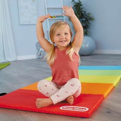 Little Tikes 6' Crawling And Tumbling Gym Activity Play Mat For Kids' - Image 2