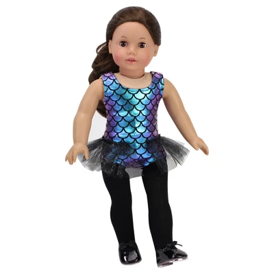 Sophia’s Patent Leather Mary Jane Tap Shoes For 18" Dolls, Black - Image 2