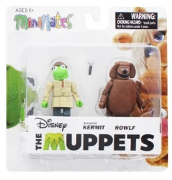 Diamond Comic Distributors, Inc. Muppets Reporter Kermit & Rowlf 2-Pack Series 2 Minimates